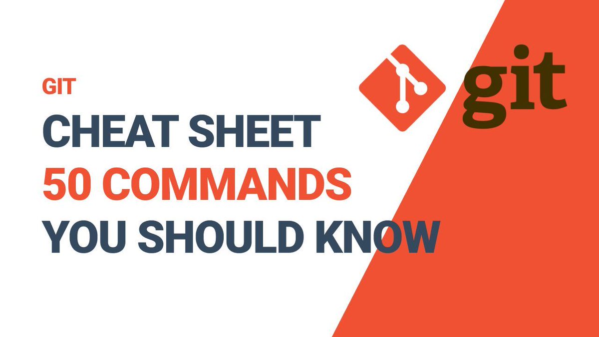 djangonewsbot's tweet image. [Articles] Git Cheat Sheet – 50 Git Commands You Should Know #djangonews

freecodecamp.org/news/git-cheat…