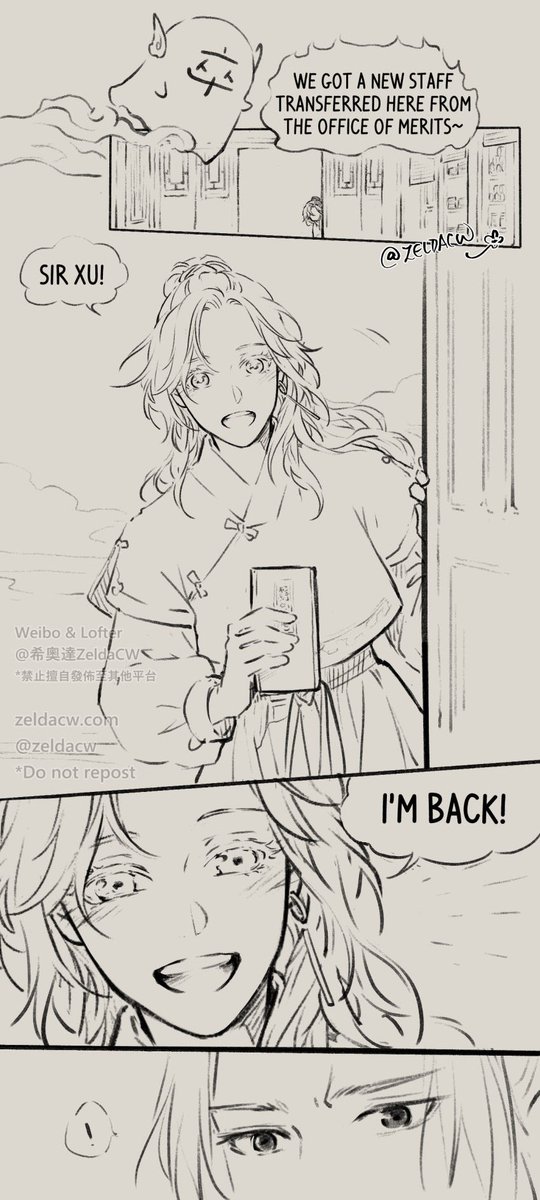 ⭕️Mo Xuanyu (of MDZS) Underworld story comic update. (2/2)
.
*to be continued.
*See the thread or check my twitter moment 'For Mo XuanYu' for previous parts of the story