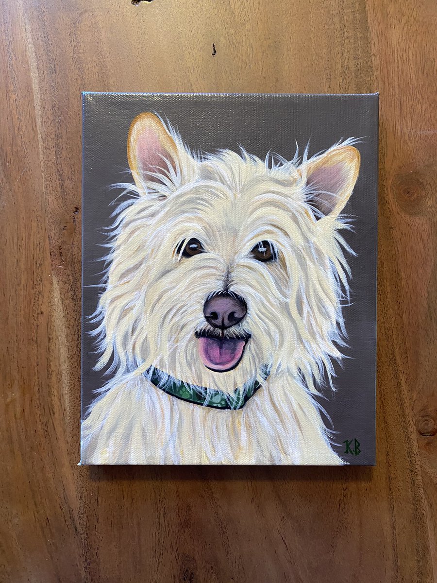 Painting dogs continued…