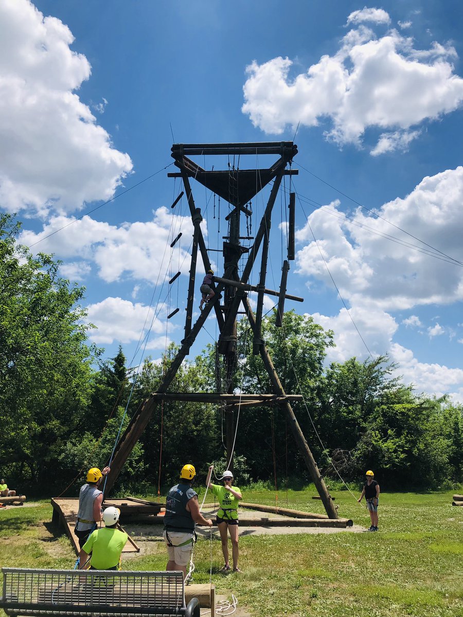 NWCampusRec's tweet photo. We enjoyed the company of some great leaders today at #MOERA. Thanks for coming Leadership Northwest Missouri!
#AlpineTower #Inspire #Trust https://t.co/2TSBkqhuZH