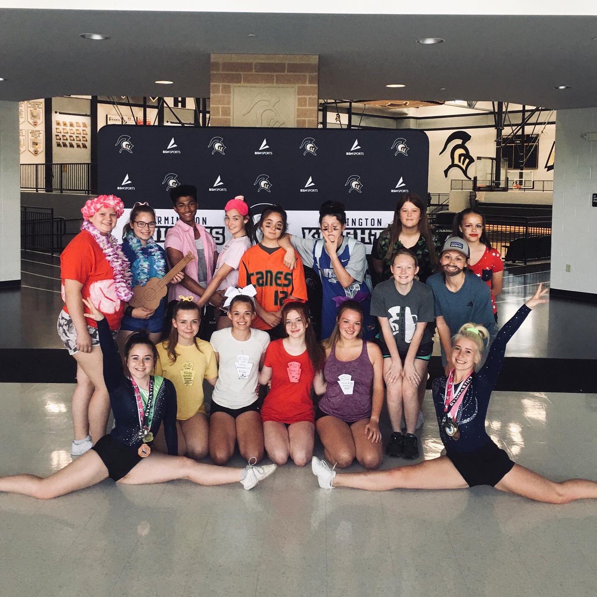 Themed practice week 2 and they killed it! BEST dynamic duo crew around! 🔥 #bkp