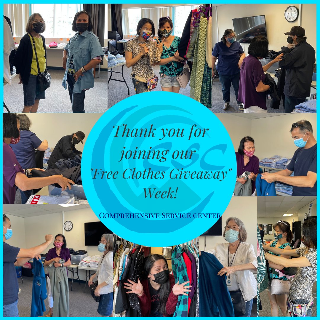 Thank you for joining us for our "Free Clothes Giveaway"!