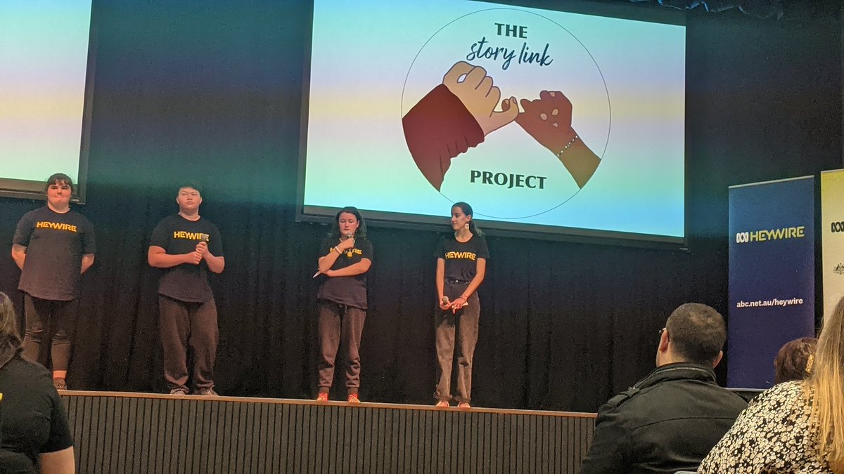 BobDyson74's tweet photo. #ABCHeywire is in Broken Hill
5 groups of teenagers bringing us in to their world and ideas that they have to create a better future together.
And a #ProudDad moment, my eldest daughter working with a team all week and showcasing their idea. @ABCaustralia @BrokenHillCity https://t.co/lBNyHmsapz