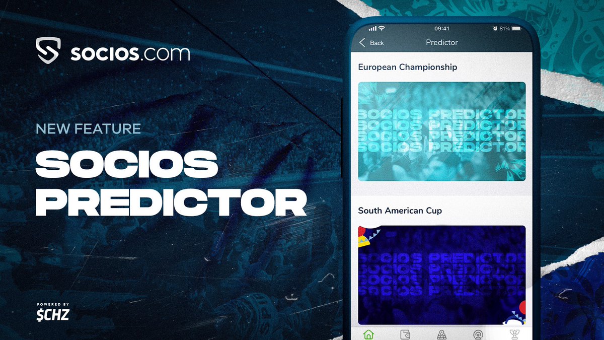 TheCoinfo's tweet image. You don't have Socios app yet ?

🏟️ During #EURO2020 and #CopaAmérica, make your predictions on Socios App and earn some rewards (fan tokens,...)

⚽ Registration is 100% free !

⬇️ Get Socios App ⬇️
wn.nr/rR5XAn

#cryptocurrency #socios #free #CHZ #Crypto #TheCoinfo