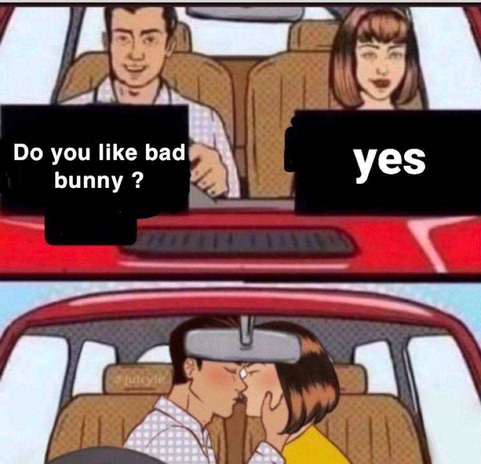 gio__palace's tweet image. Bad bunny all day