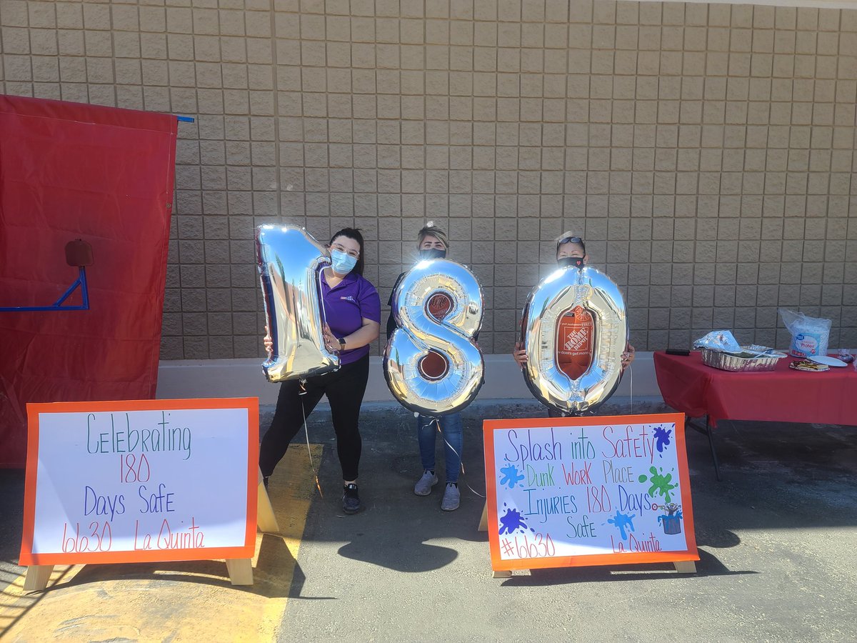 Celebrating 180 Days Safe at La Quinta 6630!  Food and festivities.  Thank you to our Infocus Capt. Christina Ruiz and the entire Infocus Team as well as Bree Sanchez of for helping to put this exciting day together!
<a href="/larrylubinsky/">LarryLubinsky</a> <a href="/Crippen1026/">Christian Crippen</a> <a href="/JabarrBean/">Jabarr Bean</a> @thorpe_dez <a href="/TiaJake777/">Tia Jake</a>