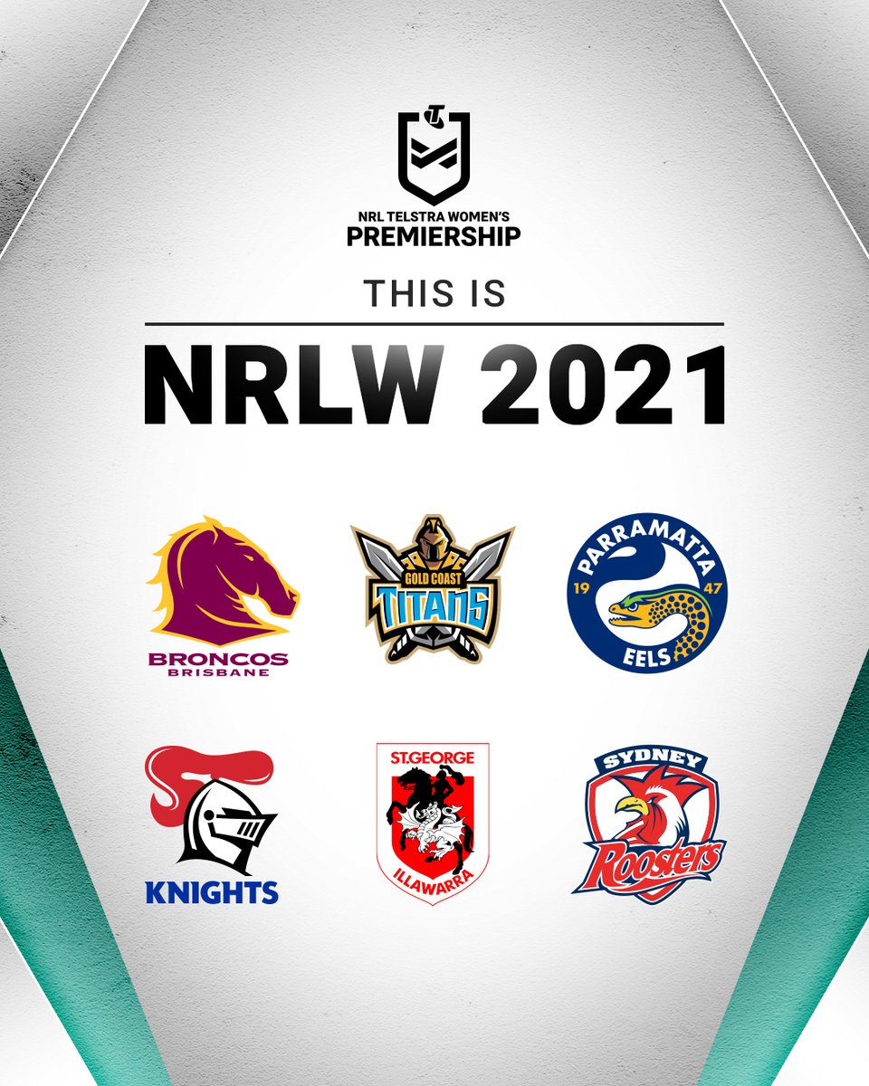 NRLWomens's tweet photo. FRESH LOOK! 🤩 

This is the NRL Telstra Women's Premiership for 2021 👏 

#NRLW | @Telstra https://t.co/ein0ZxCczY