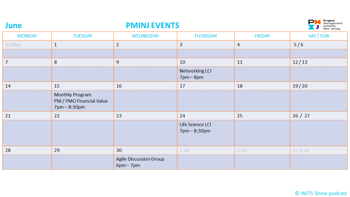IgorZdorovyak's tweet photo. Be In the Know!

Here’s what PMINJ has in store for you this month.

#PMINJ
#PMI

https://t.co/9ne6sGUeYG

Come and Join Us for the upcoming PMINJ events! https://t.co/TCisLS5BeG