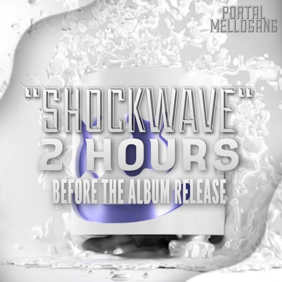 CapaldiNewsBR's tweet image. Olá pessoal, essa madrugada vai ser divertida! O DJ Marshmello irá lançar seu quarto álbum já já, 01:00hr!

Nós e outros portais parceiros estamos subindo a tag "SHOCKWAVE", junto com @portalmellogang 💙 Sigam eles para ficar por dentro do lançamento/novidades sobre o DJ✌️😉