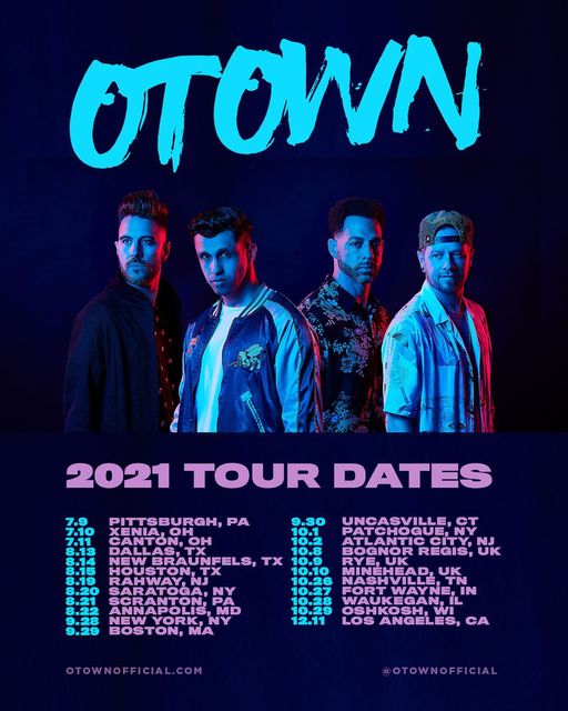 OTOWN has officially released their 2021 tour dates! Get your tickets before it's too late!