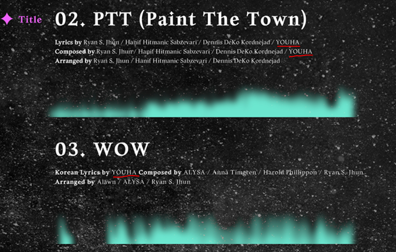 LOONA_MX's tweet photo. YOUHA quien participo en la producción de dos de las canciones del nuevo álbum de #LOONA
1. PTT (Paint the Town)
2. WOW
También tiene su propia música les dejamos un link a uno de sus MVs
🔗https://t.co/aFU2nrKQjS
@loonatheworld #이달의소녀 #AND
#LeoEX⚡️ https://t.co/6MVoVFqAtO