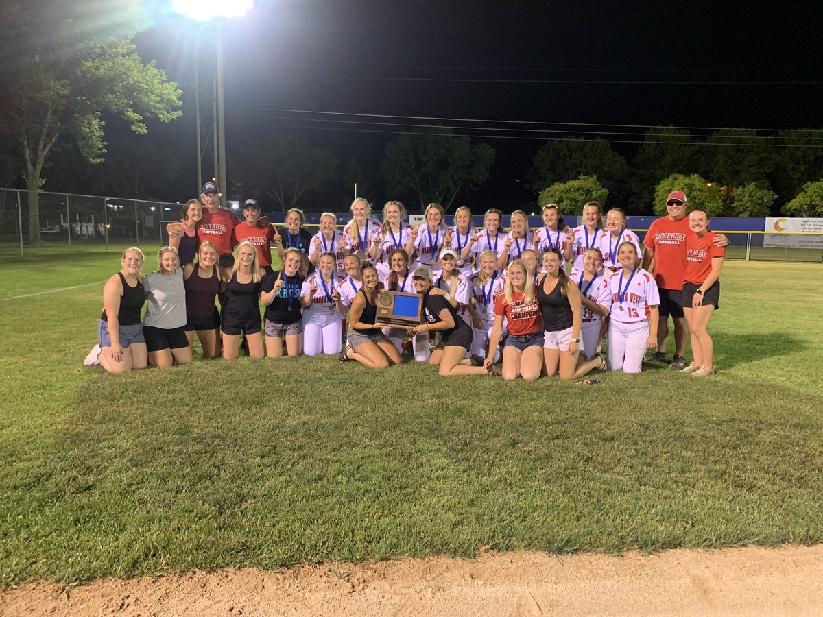 One more, Section Champs, and alumni ❤️ #OnceAScarletAlwaysAScarlet #ScarletPride