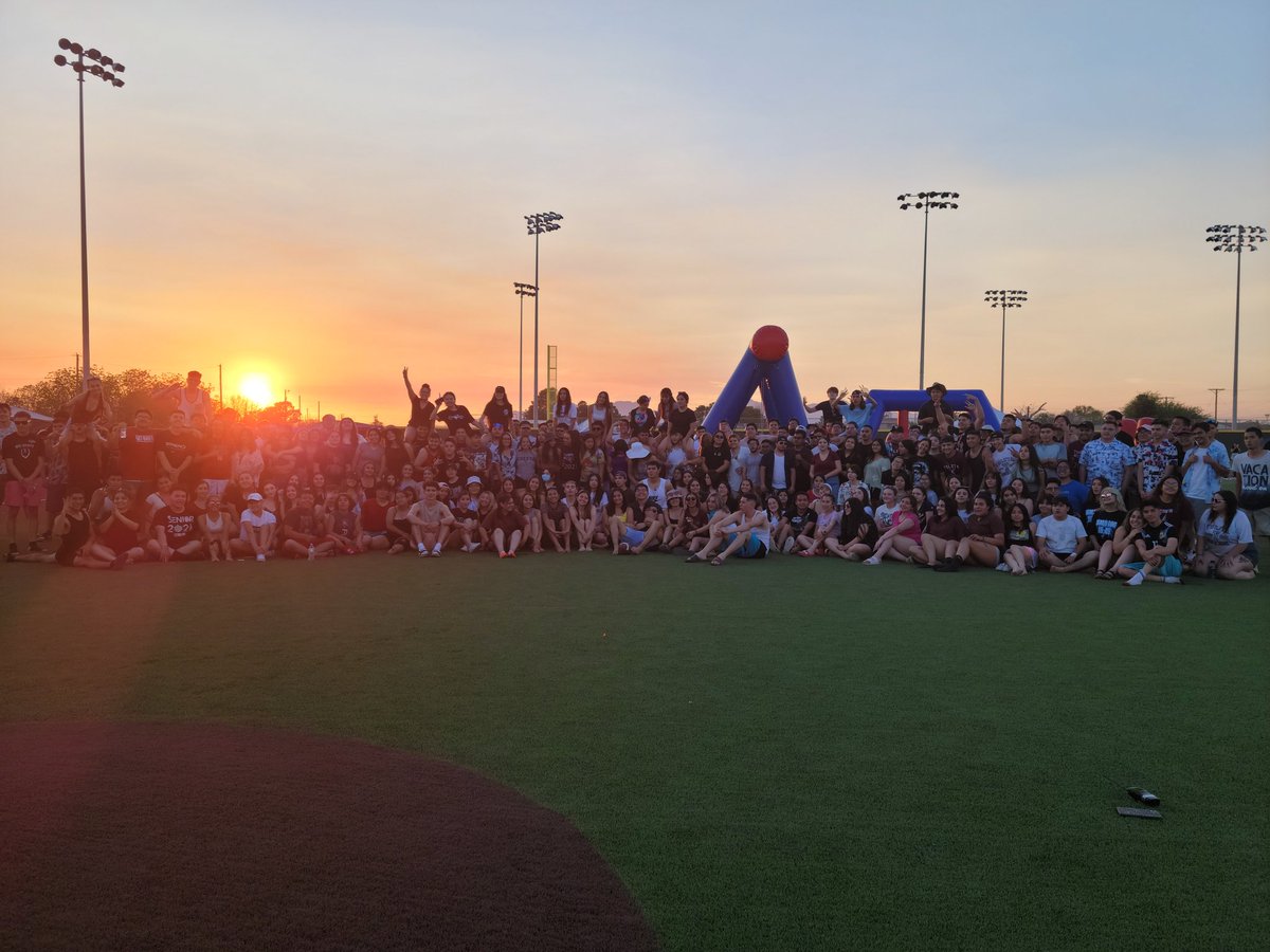 Senior Sunset for the Tribe of 2021 and we are so grateful to have been able to celebrate with them! #BOWUP #Tribeof2021