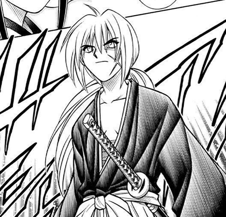 mangaterial — kenshin himura (rurouni kenshin) plz :(