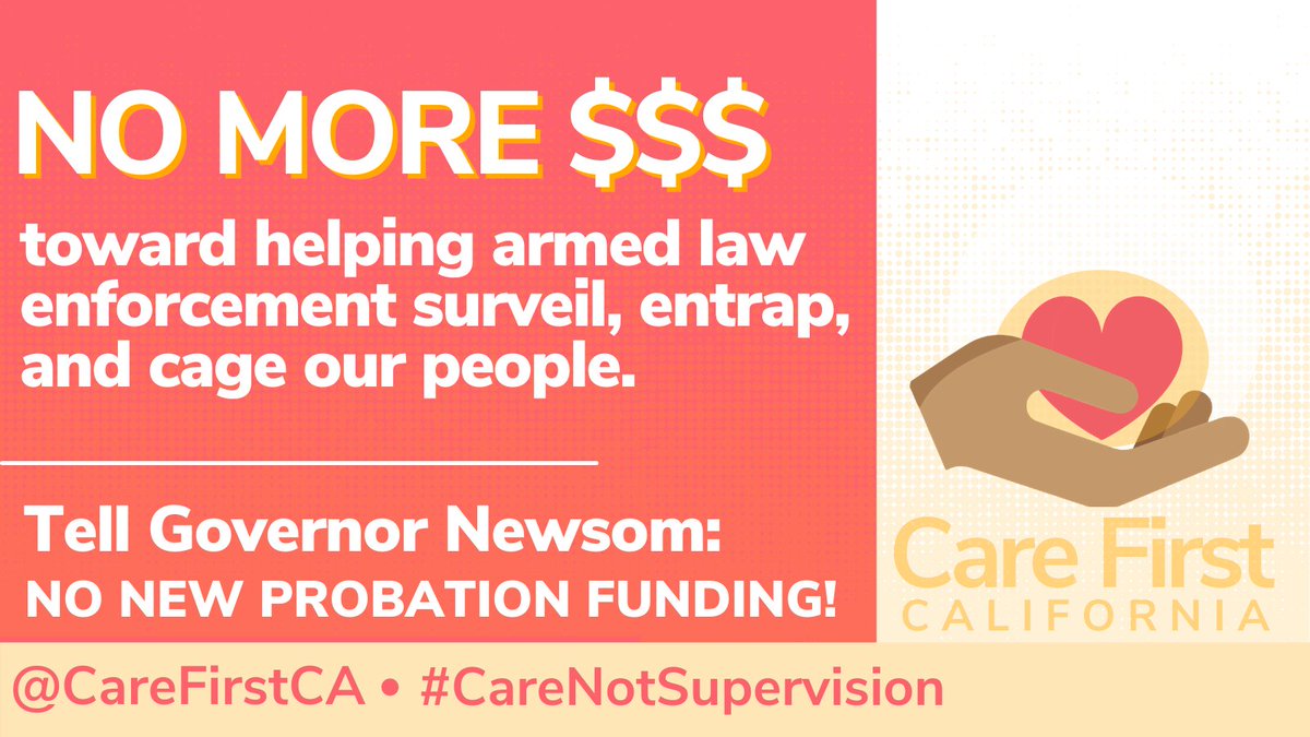 WP4BL's tweet photo. For GENERATIONS CA people power has been demanding #CareNotProbation ! @CAgovernor @GavinNewsom @GovPressOffice we #RejectProbationDollars &amp; affirm: We NEED community-based #PretrialServices NOW https://t.co/x5tjdfaaOK https://t.co/DYMJO1bpg3