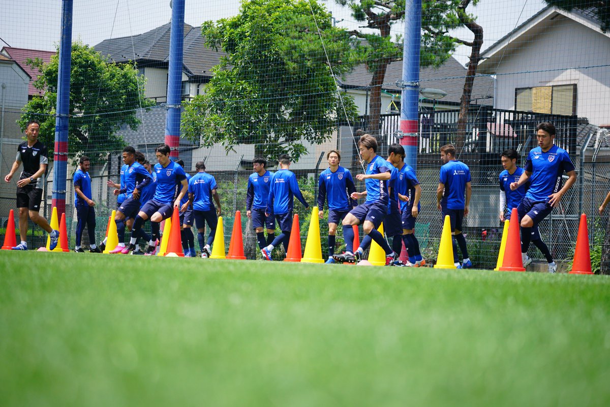 Fc東京 公式 6 19横浜fc戦 A Lifewithfctokyo Training Photo 湘南戦に向けて全員で Fctokyo Tokyo