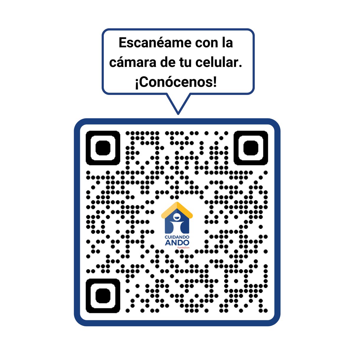FundazionRio's tweet photo. #ProgramaCuidandoAndo | Comparte y únete a Cuidando Ando. Escanea el código QR y conoce nuestro trabajo sobre Prevención del ASI. En el Botón azul “Únete Padrino Cuidando Ando” haz click y diligencia el formulario de vinculación. También puedes ingresar a https://t.co/wR0ZnKo3Db https://t.co/jmU26AIC6O