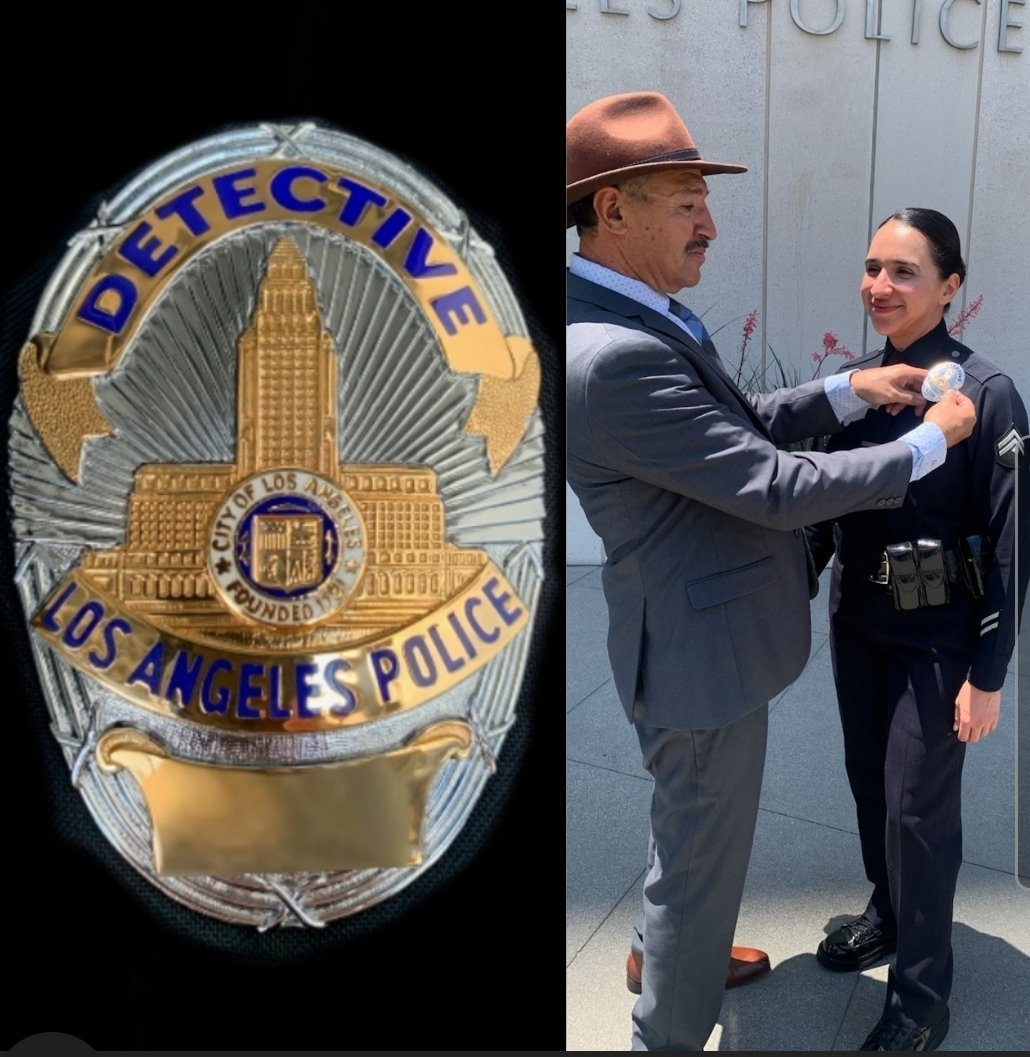 Congratulations on making Detective, a job well deserved and earned. May the next chapter of your career be fun and filled with excitement. You will be missed by your 77th family and CSP Unit. <a href="/lapdcsp/">LAPD CSPB</a> @lapd77thdivision <a href="/lapdhq/">LAPD HQ</a>