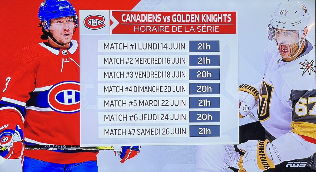 AssurancesML's tweet image. Les dates sont officielles !!! À surveiller !

Je serais attentif à Vegas vs Canadien !!