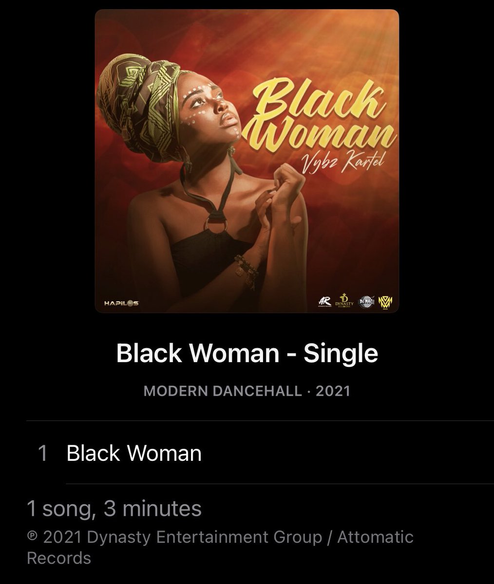 Kyleee_butler's tweet photo. Vybz kartel black woman out now #mylettertoyouriddim https://t.co/7RyV0kw6A1
