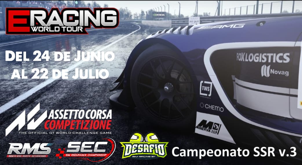 Con el verano, vuelven esas noches de Assetto al EWT!!!

el próximo Jueves 24 a las 22:00 dara arranque la tercera temporada del SuperSimRacing del EWT!

Te apuntas?

Pasate por el Discord para mas información!

#EWTLive @GTSpain92Team <a href="/SEC_Endurance/">𝐒𝐄𝐂 𝐄𝐧𝐝𝐮𝐫𝐚𝐧𝐜𝐞</a> <a href="/RMS/">Moody's - Insurance Solutions</a>