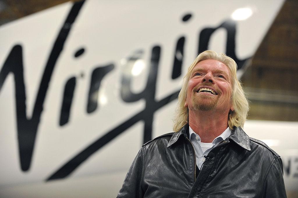 SPACE COWBOY Branson wants to get to space before Bezos Via