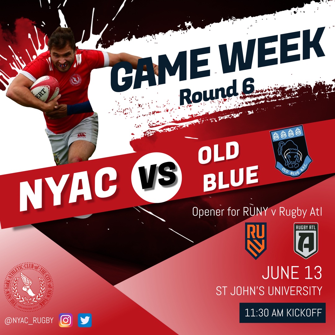 Big one against <a href="/NYOldBlueRFC/">OLD BLUE Rugby</a> this Sunday with Big Apple Cup glory on the line, follow along for live updates!