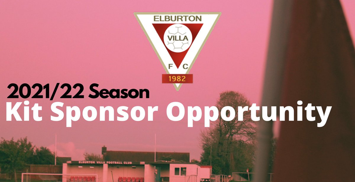Elburton Villa FC (@elburtonvilla) on Twitter photo π We are on the look for new Home and Away Kit sponsors for the upcoming 2021/22 season!
For more information please get in touch at ππΌcontactus@elburtonvillafc.com
#UTV π΄βͺοΈ #Football #DevonFootball π We are on the look for new Home and Away Kit sponsors for the upcoming 2021/22 season!
For more information please get in touch at ππΌcontactus@elburtonvillafc.com
#UTV π΄βͺοΈ #Football #DevonFootball