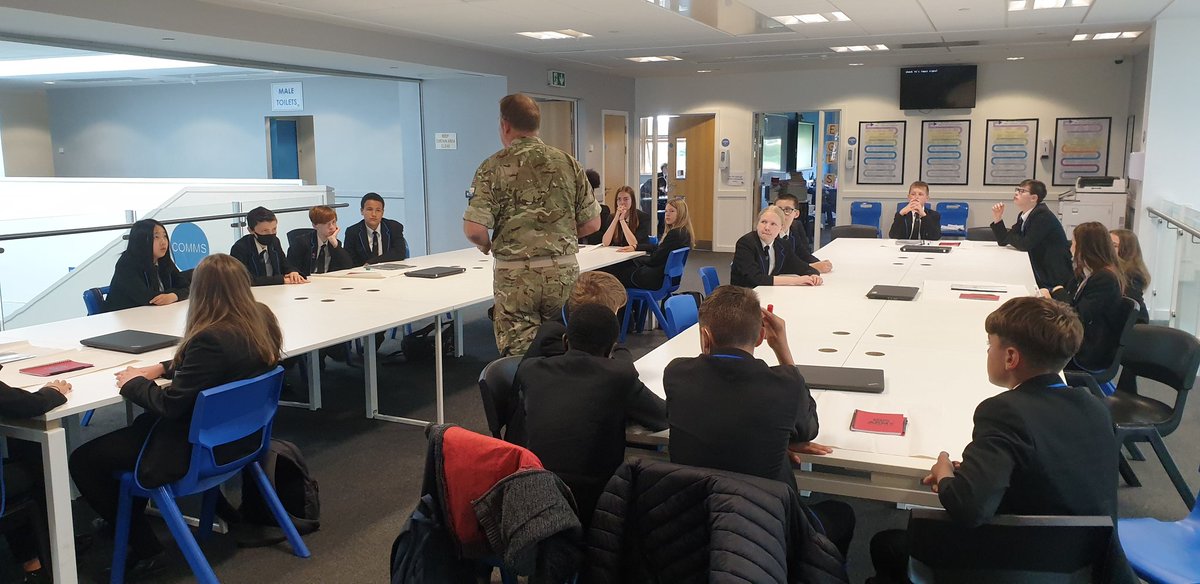 BBS_Geo's tweet photo. Our Year 8s are involved in an incredible opportunity today with the Army West Midlands Engagement Team.  OP IDRE: Island Disaster Relief Exercise. https://t.co/g3b0lsYaR3