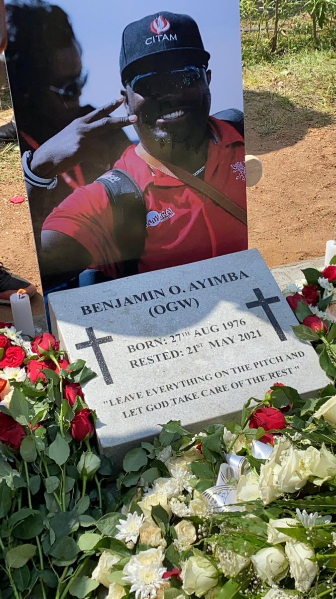 Merddie's tweet photo. A King Rests. Go Well Coach. You are a Star! Shine on! #RipBenja https://t.co/wxEOjzLEkR