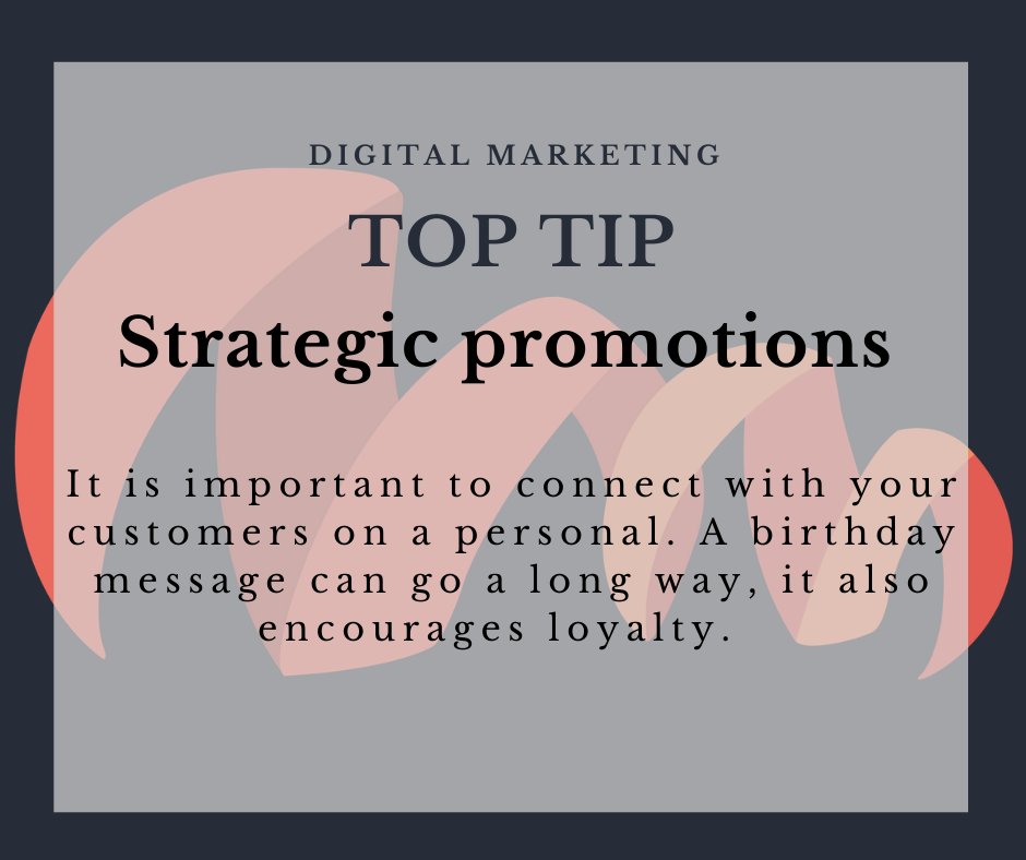 moisson_m's tweet photo. Your customers are more than just customers. Show them that you care. Embrace them on their special days. This will boost brand loyalty. 
We can assist with such. Send us an email: info@moissonmarketing.co.za.
#moissonmarketing #promotions #birthday https://t.co/hoaz8qZIks