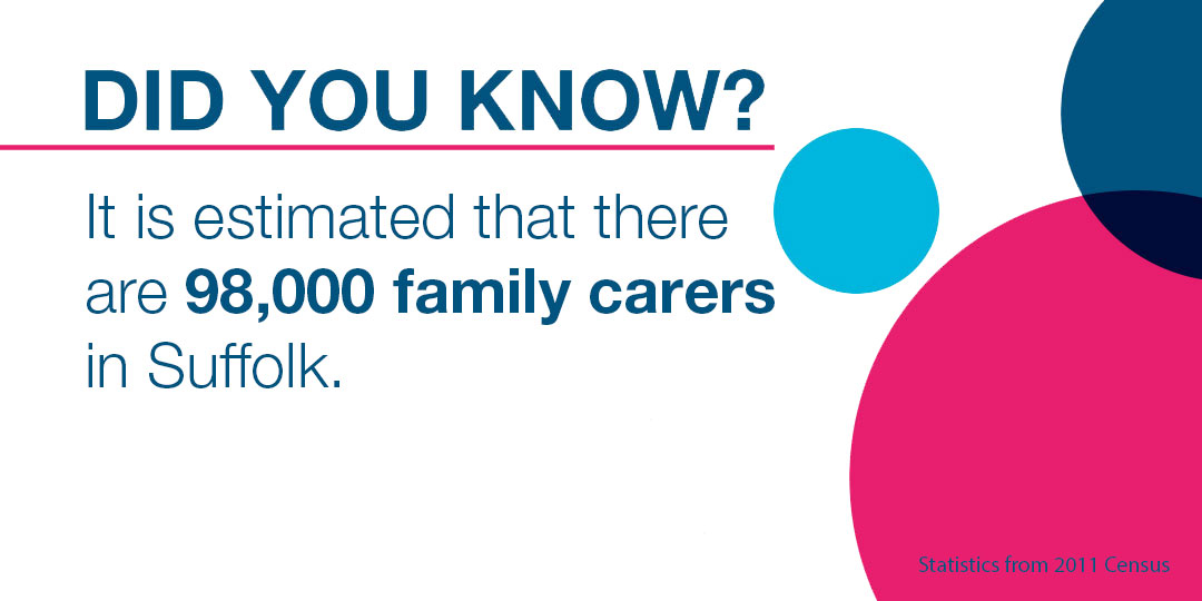 suffolkcarers's tweet image. It's estimated that there are 98,000 unpaid carers in Suffolk alone. 

Are you? Please get in touch with us &amp;amp; register so we can support you: suffolkfamilycarers.org

Don't care in the background, make yourself visible &amp;amp; get the help you are entitled to. #CarersWeek