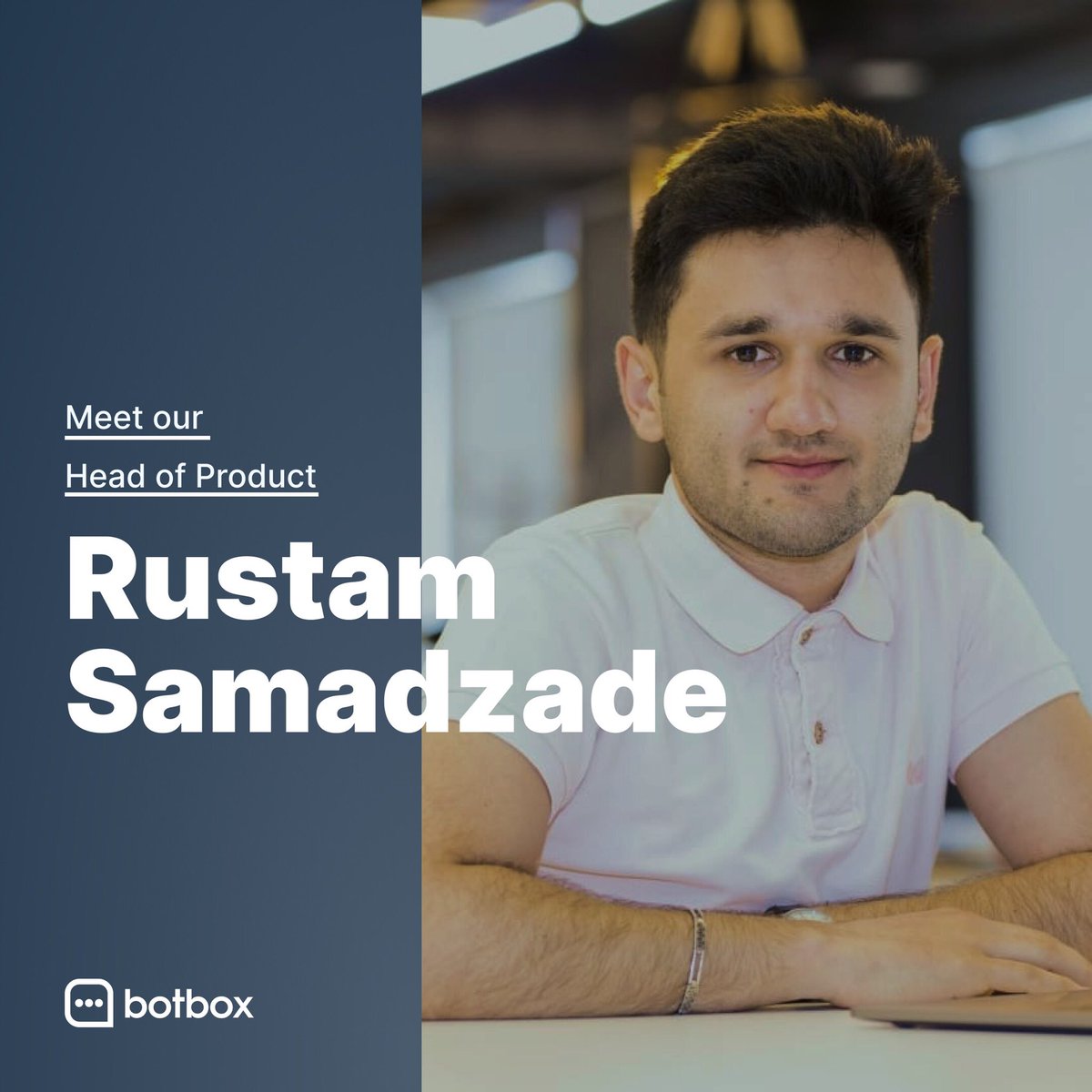 botbox_pro's tweet image. Hard work pays off 💪 For the last 2 years Rustam interacted with customers to support them, with designers to brief them, with developers to direct them and now he has been promoted to the position of Head of Product and received equity as a Co-Founder. #botbox