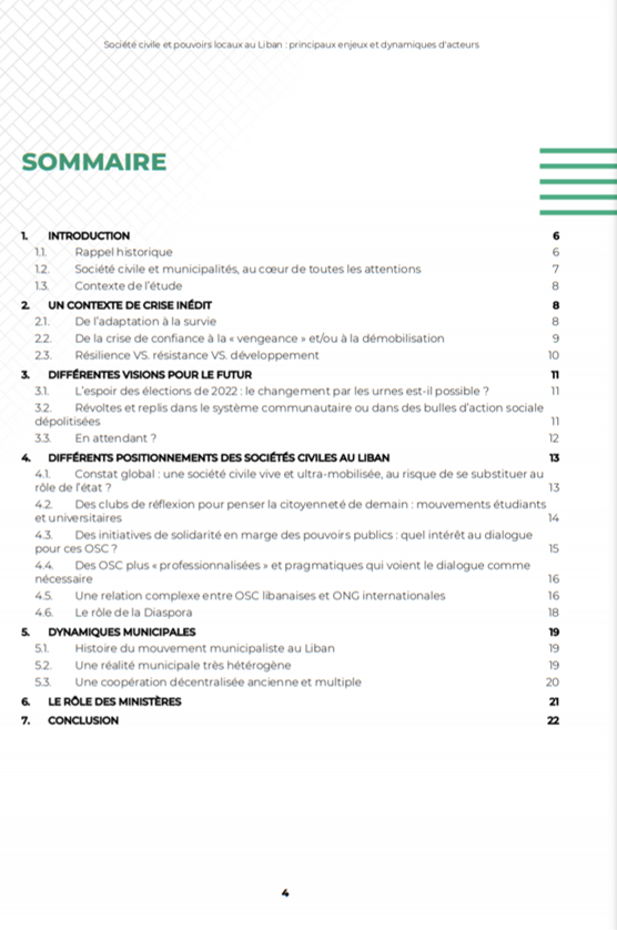 🔔 [PUBLICATION] #Liban 🇱🇧

"La solution ne peut venir que « du bas », et de la coopération entre les acteurs qui font les territoires." #localyledresponse #localisation

Nouvelle note d'analyse du <a href="/GroupeURD/">Groupe URD</a>  
👉 ow.ly/acn350F812M Avec <a href="/AFD_France/">Agence Française de #Développement (AFD) 🇫🇷 🇪🇺</a>
