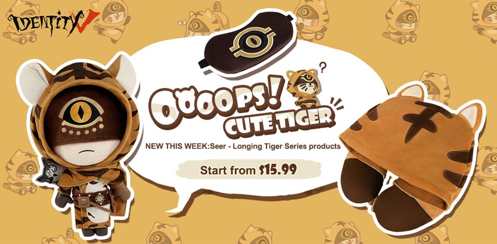 Ooooops! Seer - Longing Tiger is EXCLUSIVELY via https://t.co/it7lwn92GZ in U.S ! 
The New Series products Start From $15.99. Noted: Order $39+ Enjoy Free Shipping.

https://t.co/9sRE8Dquyn 