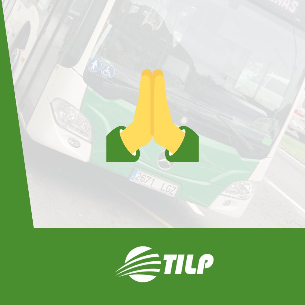 LineasTilp's tweet photo. 💪MUCHO ÁNIMO💪Tras lo sucedido ayer solo podemos enviar muchas fuerzas y mostrar nuestras condolencias a los familiares y amigos de la víctima, además agradecer a todo el personal de seguridad y emergencias por su rápida actuación. ¡Todo nuestro equipo envía mucho ánimo! https://t.co/aA1MYWSyuw
