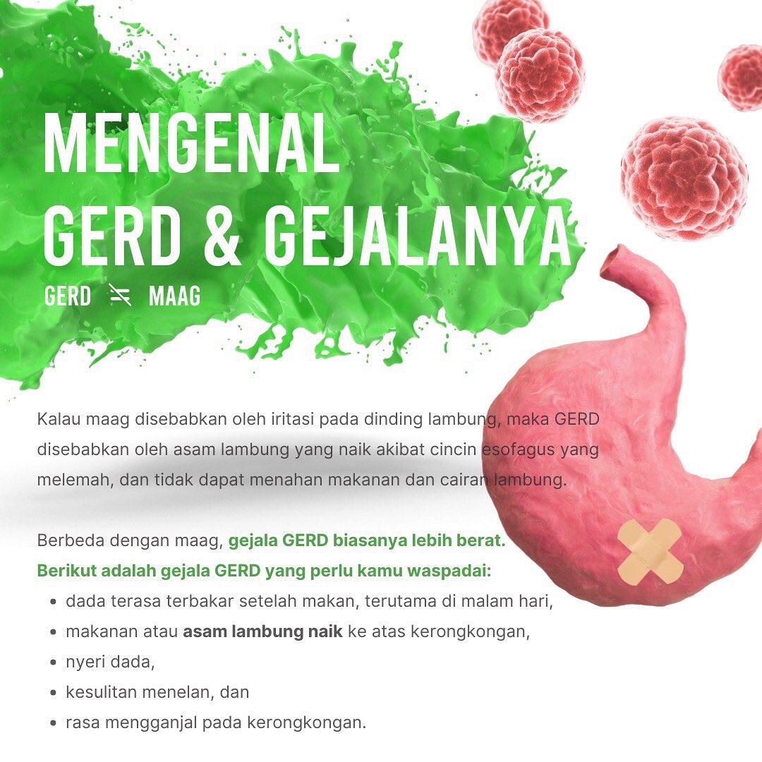 herbatilegroup's tweet photo. Ayo, yang asam lambungnya sering naik… hati-hati ya. Perhatikan gejala berikut ini kalau ga mau kena penyakit kronis! 👀 #maag #asamlambung #gerd #penyakitlambung #jahe #sereh #sehat #lemon #jeniper #minumansehat Jangan lupa cek https://t.co/S0sq3PWM9U juga ya 😄 https://t.co/ruH4QAzn1Q