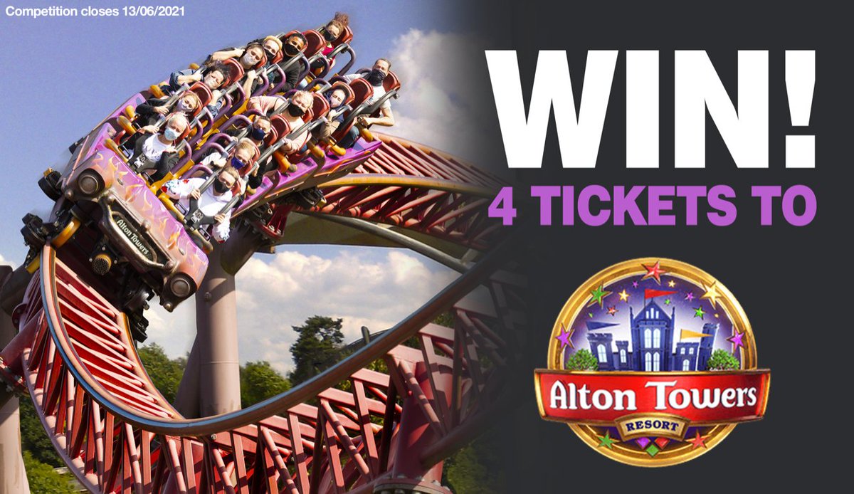 RT @WhatsOnBrum: CLOSES TONIGHT!

#WIN 4 tickets to @altontowers.

FOLLOW + RT before midnight on 13/6 to enter. https://t.co/IylAjr2DTq