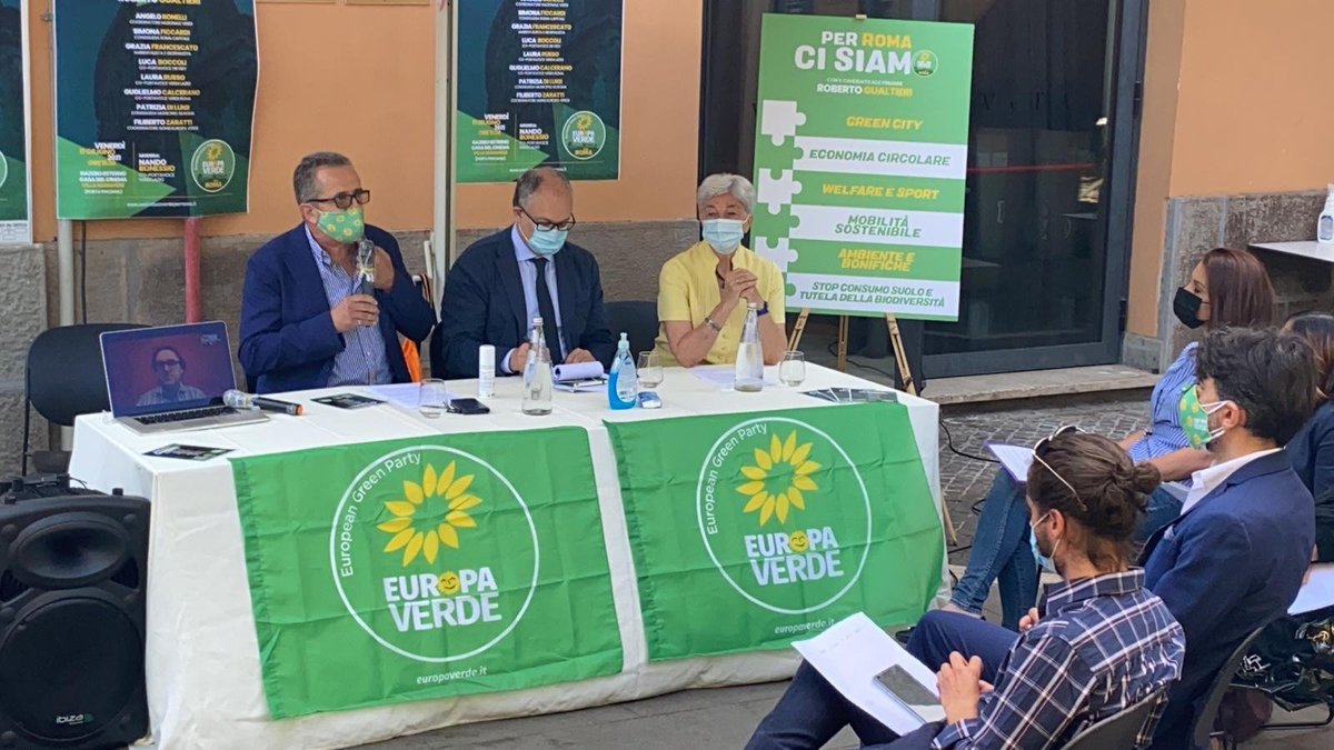 europaverde_it's tweet photo. Il nostro sostegno a @gualtierieurope è un sostegno convinto ed è un invito a tutte le cittadine e i cittadini che hanno a cuore la questione #ambientale ed #ecologica.  @AngeloBonelli1 

#verdiXgualtieri #11giugno https://t.co/KQ4vWzwvjc