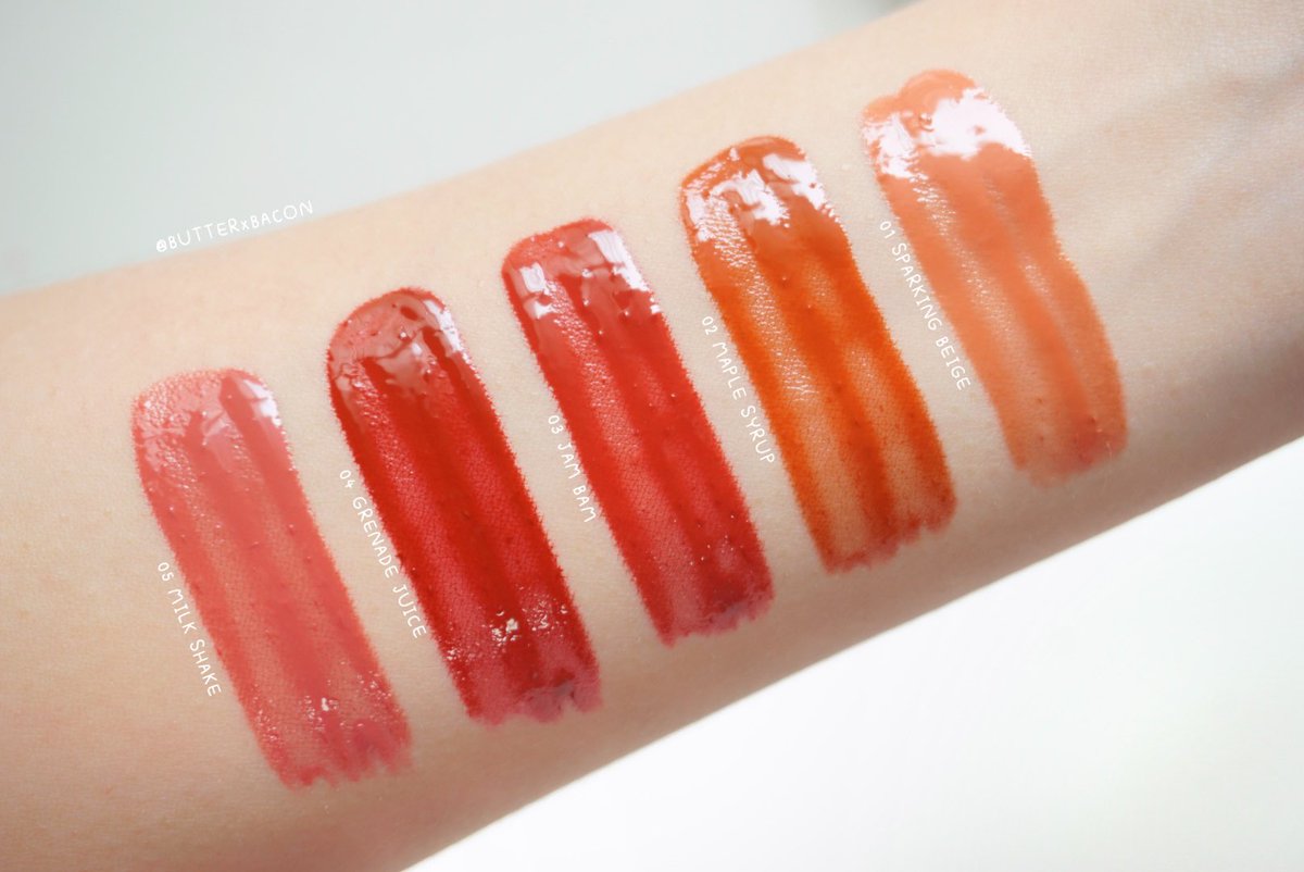 butterxbacon's tweet image. สายฉ่ำกดถูกใจสิ่งนี้รัวๆ ลิปรุ่นใหม่จาก @soglamcosmetics i'm shine tint oil เป็นทิ้นท์เนื้อออยล์ ลงปากแล้วฉ่ำสวยมากกก แต่ยังคงเบาสบายปาก✨ ติดทนปานกลาง ในรูปเราทา01+04ฮะ🥺 #ไว้รีวิวห้ามขายของโว้ยย