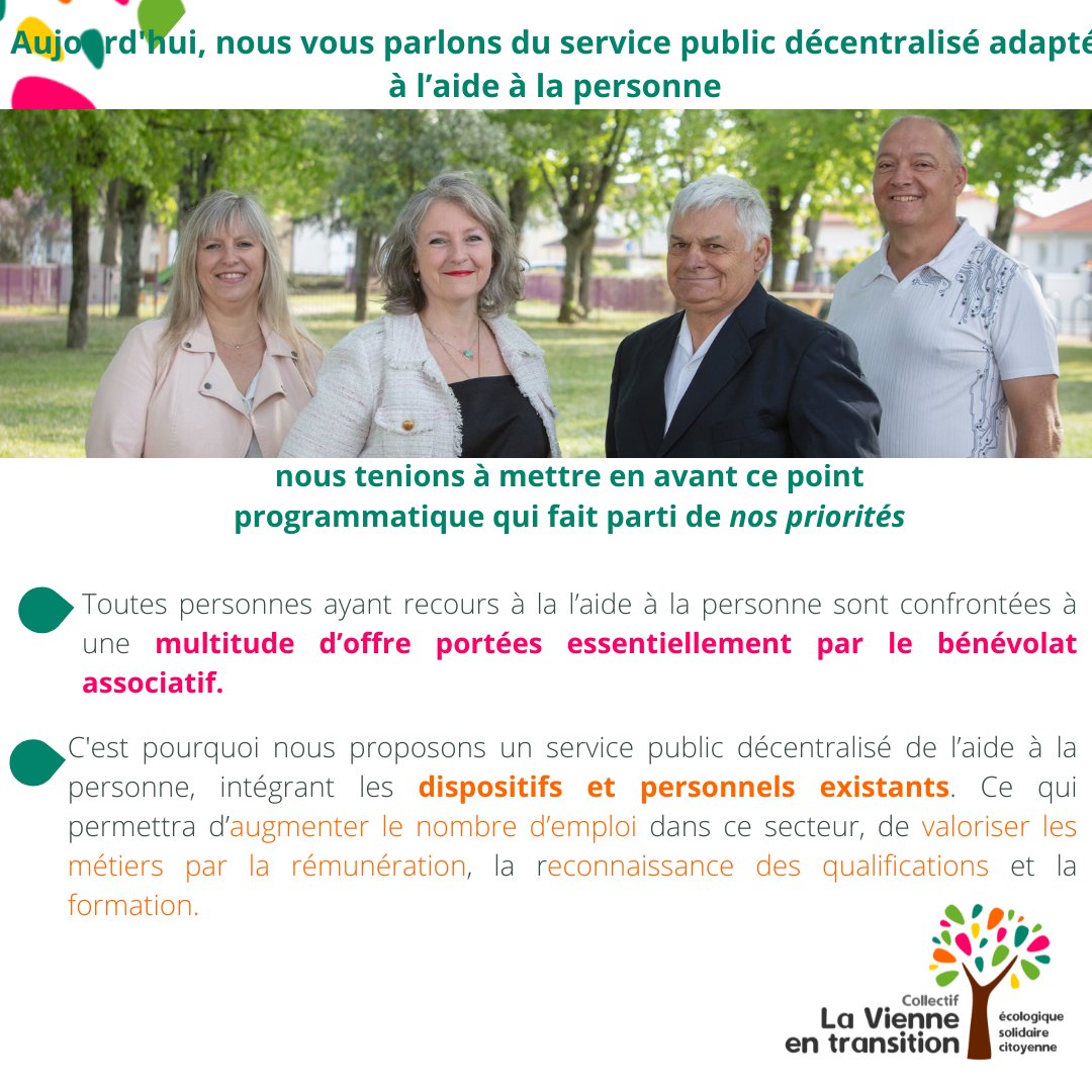 LVETmigne's tweet photo. 👉 Parlons service public ! 

📝 Augmenter le nombre d’emploi dans ce secteur, Valoriser les métiers par la rémunération, 
Plus de reconnaissance des qualifications,
Formations...

➡️ Vous aussi, soutenez la transition ! 
#jesoutienslatransition
#departementales2021 https://t.co/BL3fAOra7l