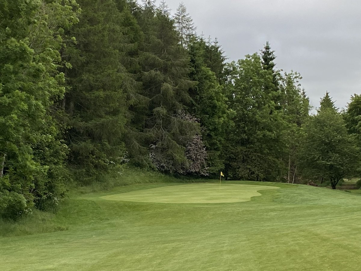 SkyCaddieSteve's tweet photo. Two new tricky par 3’s @NauntonDownsGC holes 10 &amp; 17 ,newly constructed &amp; open for play , extended 11th &amp; 18th , new order of play all making a very interesting , new &amp; different back nine ,my grateful thanks to Manager Nick for information &amp; direction . #SX550 #LX5 #SX400 https://t.co/enuuZyOKX6