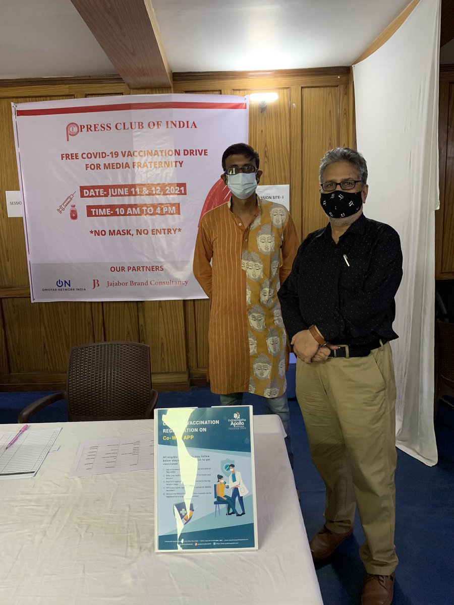 PCITweets's tweet photo. PCI president @umakantlakhera and the management committee welcomes you to the free covid vaccination at the Club

Please register and vaccinate yourself against Covid-19 https://t.co/kW3dYLHPPA