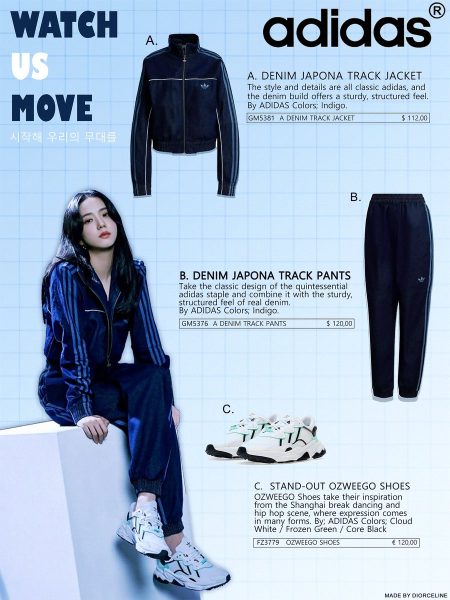 Pantalón Japona Denim (Tallas grandes) - Azul adidas | adidas España