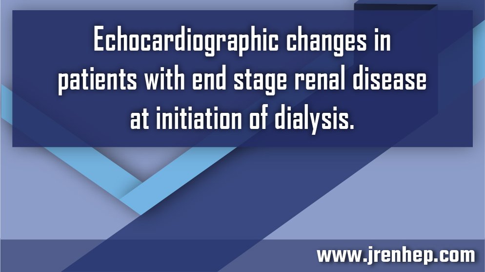 jrenhep's tweet photo. Echocardiographic Changes in Patients with End-Stage Renal Disease at Initiation of Dialysis.
Complete article available at 
https://t.co/bV5FXJzw0I
#kidneydisease #dialysis https://t.co/e6WnrDyjL9
