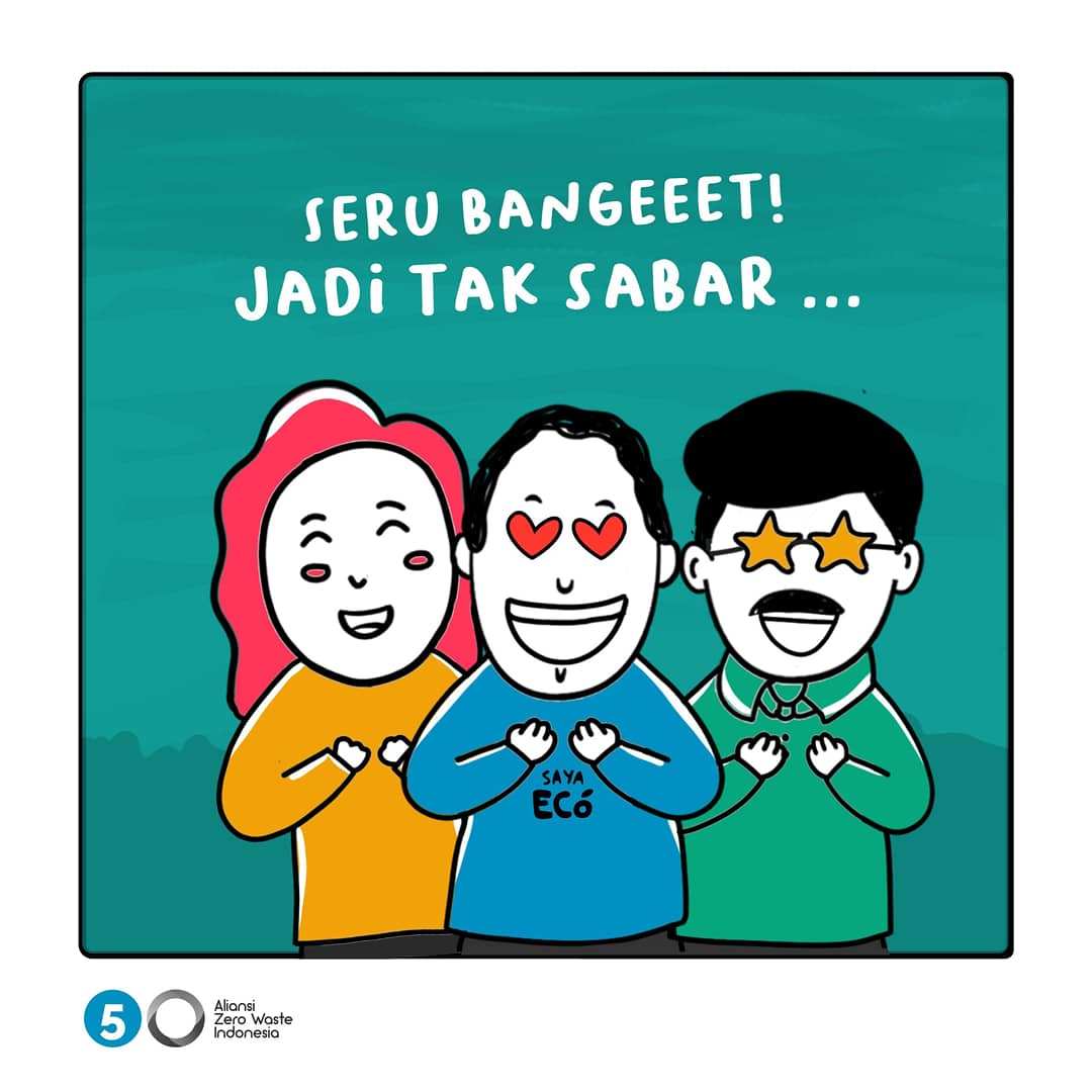 AZWIndonesia's tweet photo. Untuk Sobat AZWI yang juga penasaran dan ingin bergabung, boleh klik link Perkenalan Zero Waste Business Community https://t.co/YUgGGJ2vCB
dan Link pendaftaran komunitas ZW Business https://t.co/NJUSnAJ52A !

#ZeroWaste #RefillCenter #BulkStore #KomikAZWI #pakeco  #AZWIndonesia https://t.co/iqREgOMP1r