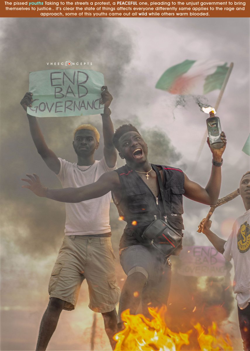 vheeconcepts's tweet photo. A THREAD
Good day Twitter..This is a photostory i made for the Protest/Brutality situation in the country.. Read &amp; let's be sensitized.. will need your RETWEETS on this one🙏🏽❤
#EURO2020 #June12Protest | #EndSars Fulani | Arise Tv | Ikeja Buhari #June12thProtest | Werey Tinubu https://t.co/wmSKcyRD3i