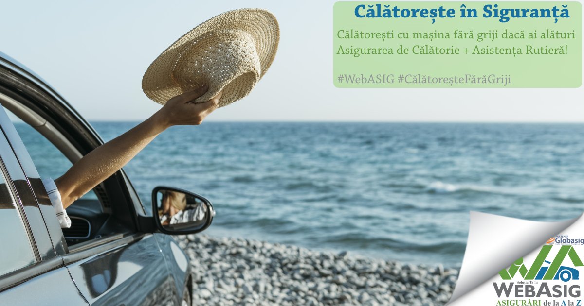 WebASIG's tweet image. Pentru o vacantă cu mașina fără griji, cere-ne o ofertă personalizată, adaptată nevoilor tale de Asigurare.
(📞 0756-52 52 52 / 💻 Web-ASIG.ro)

#WebASIG #Cluj #AsigurareCalatorie #AsigurareTravel #AsigurareCASCO #AsistentaRutiera
