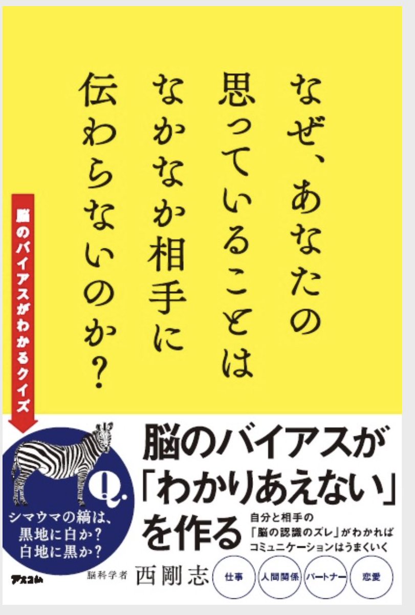 シマウマとバイアス シマウマとバイアス