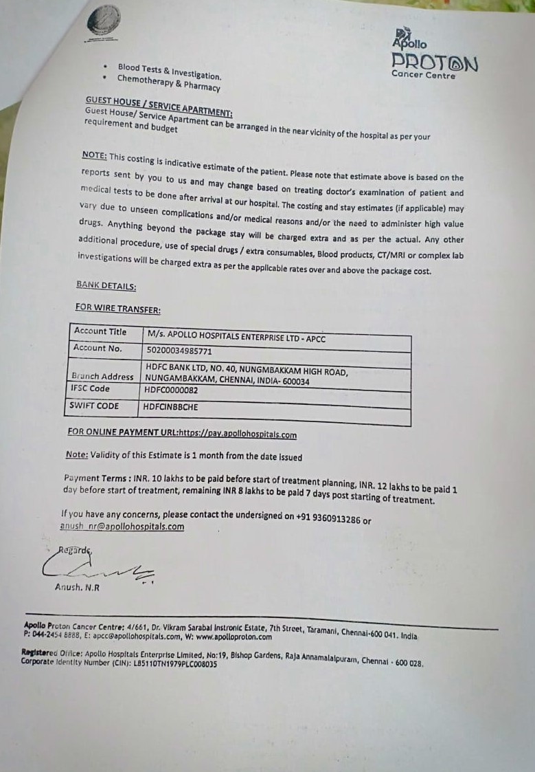 dashsunilk's tweet photo. @SoodFoundation @SonuSood @PMOIndia @CMO_Odisha 

Please help Roshan Mishra for his brain tumour surgery at Appolo Chennai. His father working with a small private company and can't afford 40 Laks for Surgery.
Diagnostics, Prescription attached https://t.co/0xmPGdGMW5